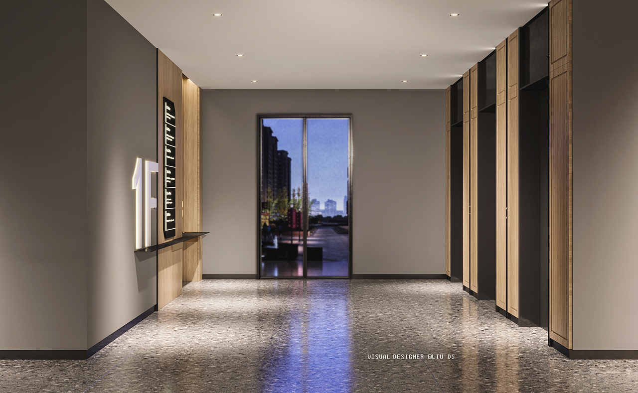 【酒店空间】大堂公区部分（图ZMjI0NzQ1NTM2） - 家装设计 - 站酷设计师刘大帅L原创素材 - 站酷ZCOOL