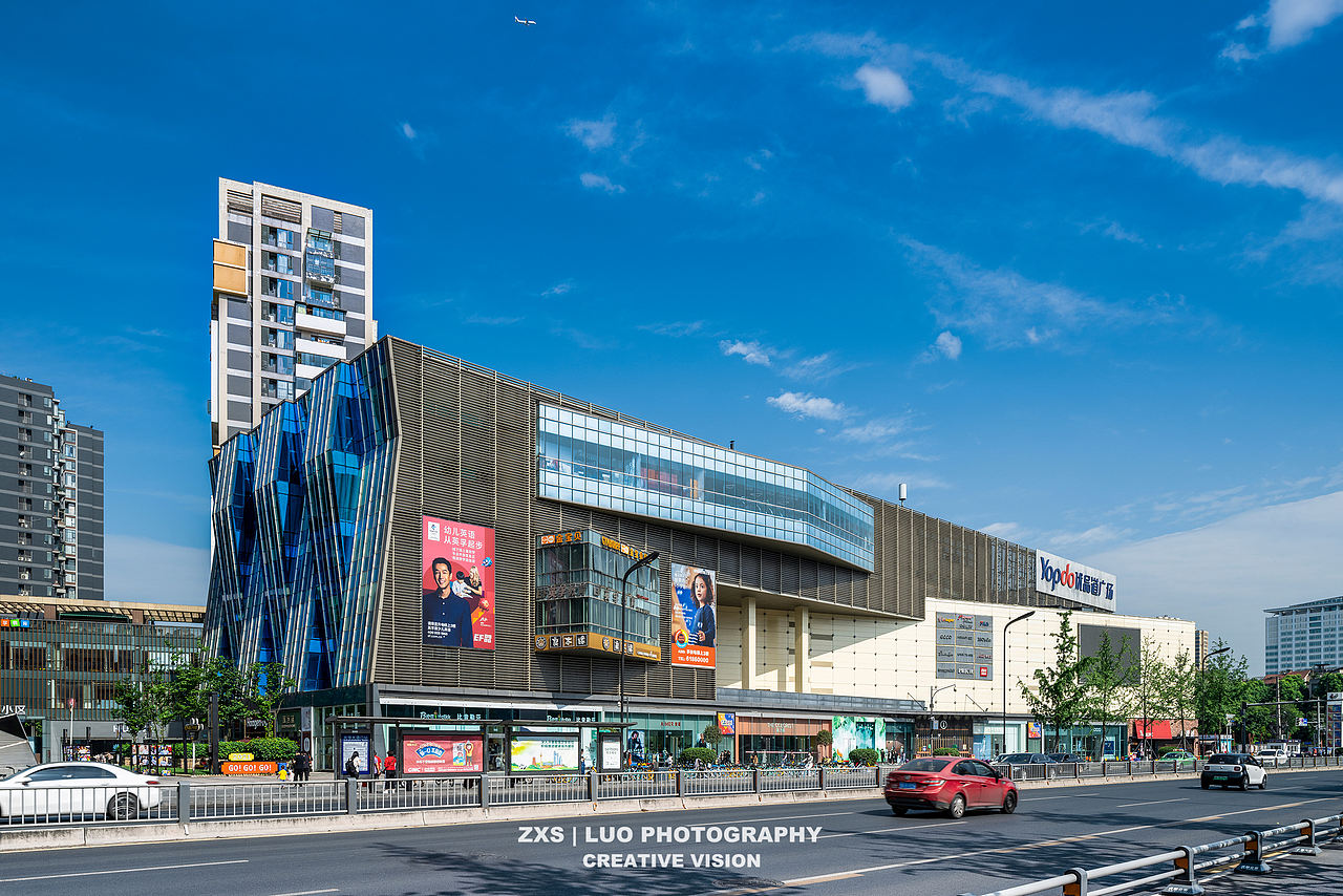 商业地产-建筑摄影 成都城南、城西优品道广场（图ZMjc4MDg4NDUy） - 环境/建筑摄影 - 站酷设计师空间摄影罗先森原创素材 - 站酷ZCOOL