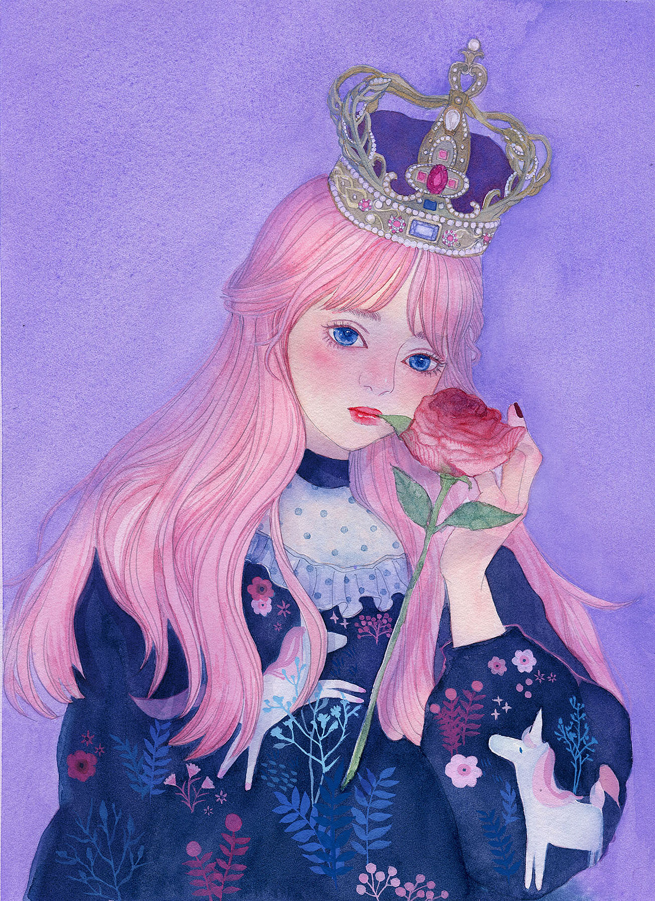 皇冠（图ZMjI3MDAwNTky） - 商业插画 - 站酷设计师黛蓝Dailan原创素材 - 站酷ZCOOL