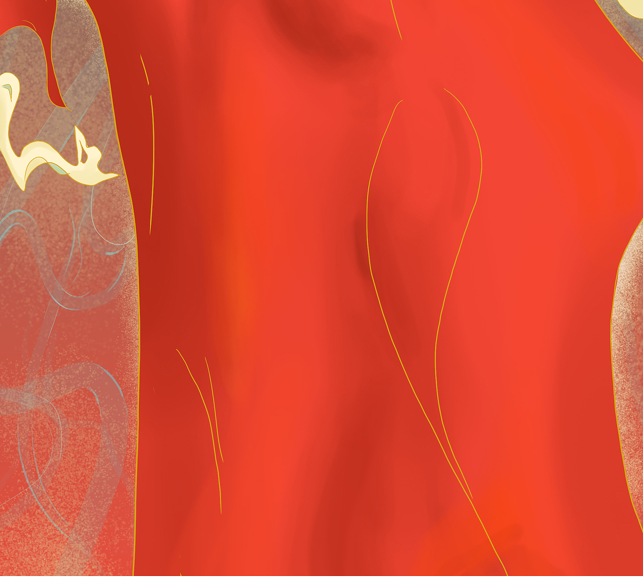 牛年新年首页+公司卡通集体照+女神节页面