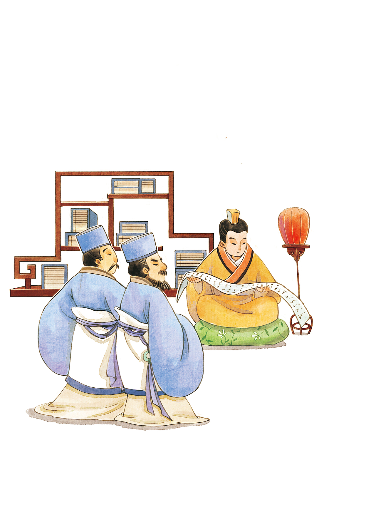 之前画的关于古代的儿童插图（图ZMTgzMjM5MTg0） - 儿童插画 - 站酷设计师半夏327原创素材 - 站酷ZCOOL