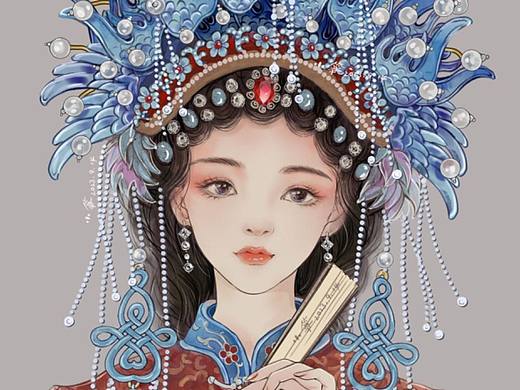 惊艳国潮风之贵妃醉酒