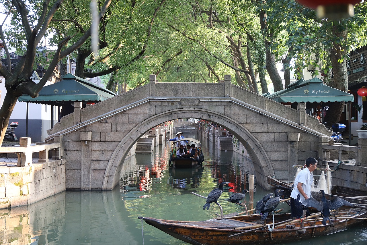 同里古镇初秋景色