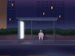 走過十月插畫習作