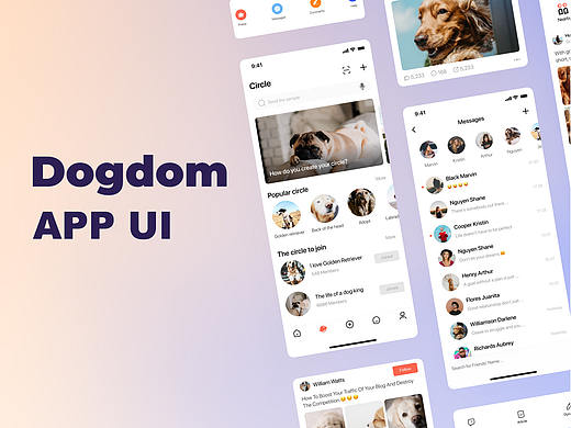 Dogdom 宠物社交app