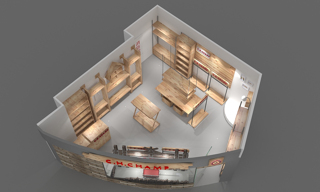 日本童装品牌店设计（图ZMjA5ODA0Nzk2） - 其他空间 - 站酷设计师han113745451原创素材 - 站酷ZCOOL