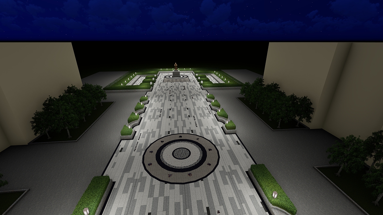 文化广场（图ZMjk1NjI3MTU2） - 景观设计 - 站酷设计师新齐盛设计原创素材 - 站酷ZCOOL