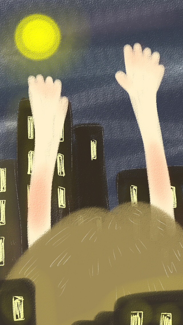 涂了一些手机桌面~