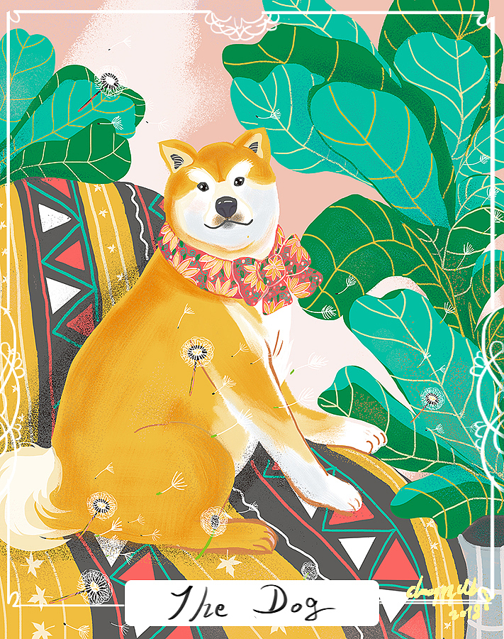 原创十二生肖插画