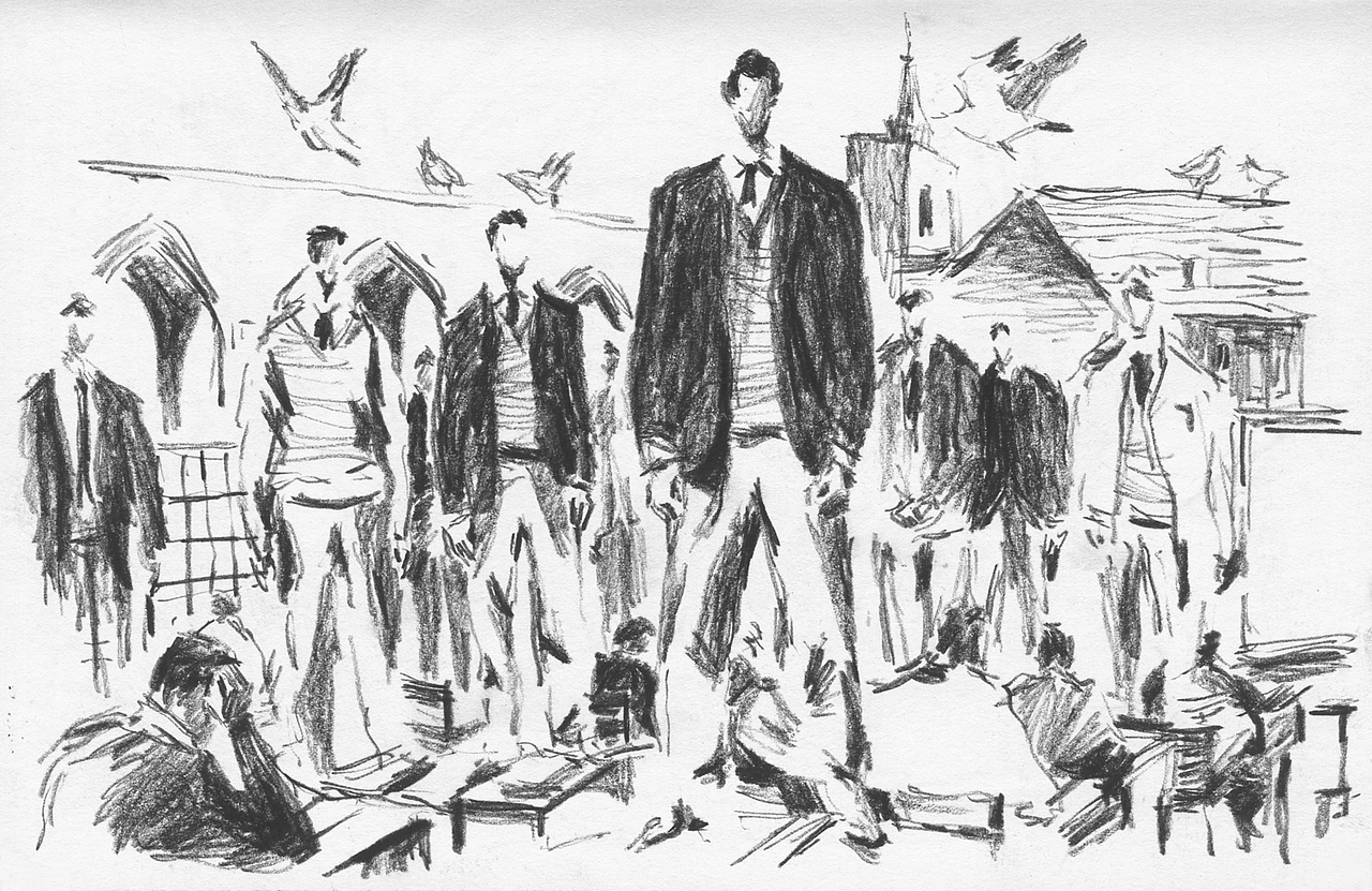 【教师节特辑】《死亡诗社》（图ZNTgzMjE2MDQ=） - 创作习作 - 站酷设计师瓜里瓜里瓜里原创素材 - 站酷ZCOOL