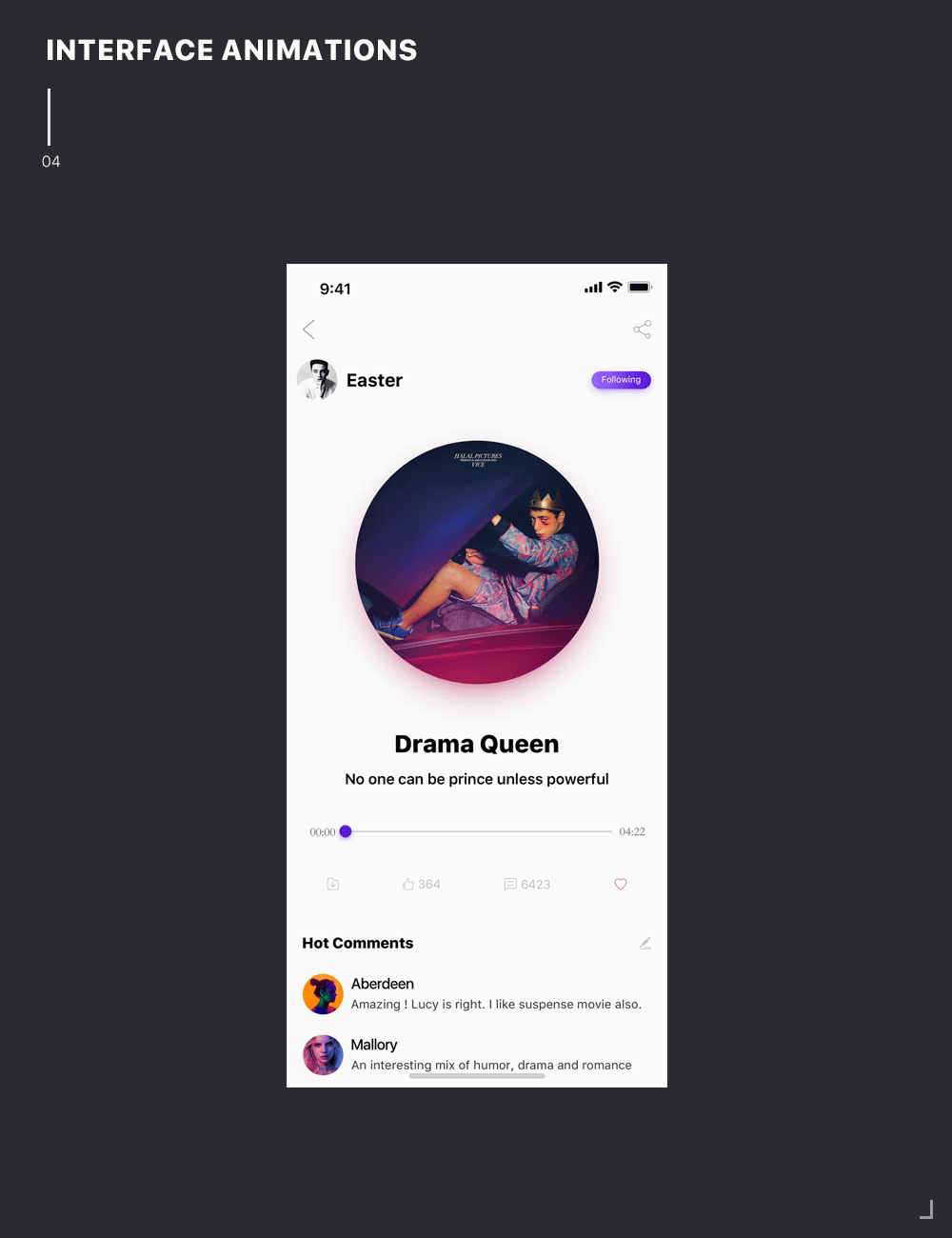 MOVIEFAN App Design Concept（图ZMTAyNjYwOTI4） - APP界面 - 站酷设计师Sevenstar_jj原创素材 - 站酷ZCOOL