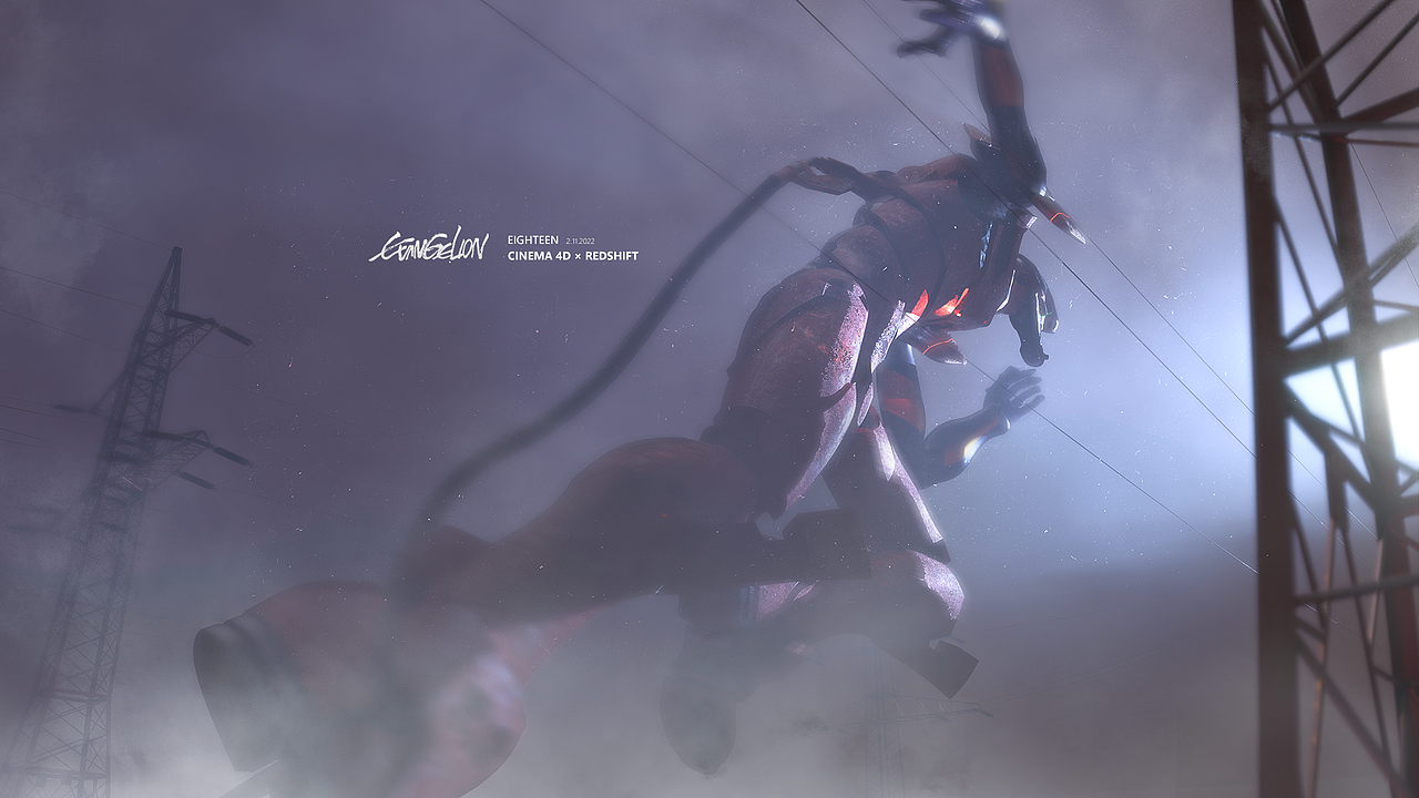 02二号机[eva][新世纪福音战士][redshift]（图ZMjg5NzAxNjMy） - 人物/生物 - 站酷设计师贰陆拾捌原创素材 - 站酷ZCOOL