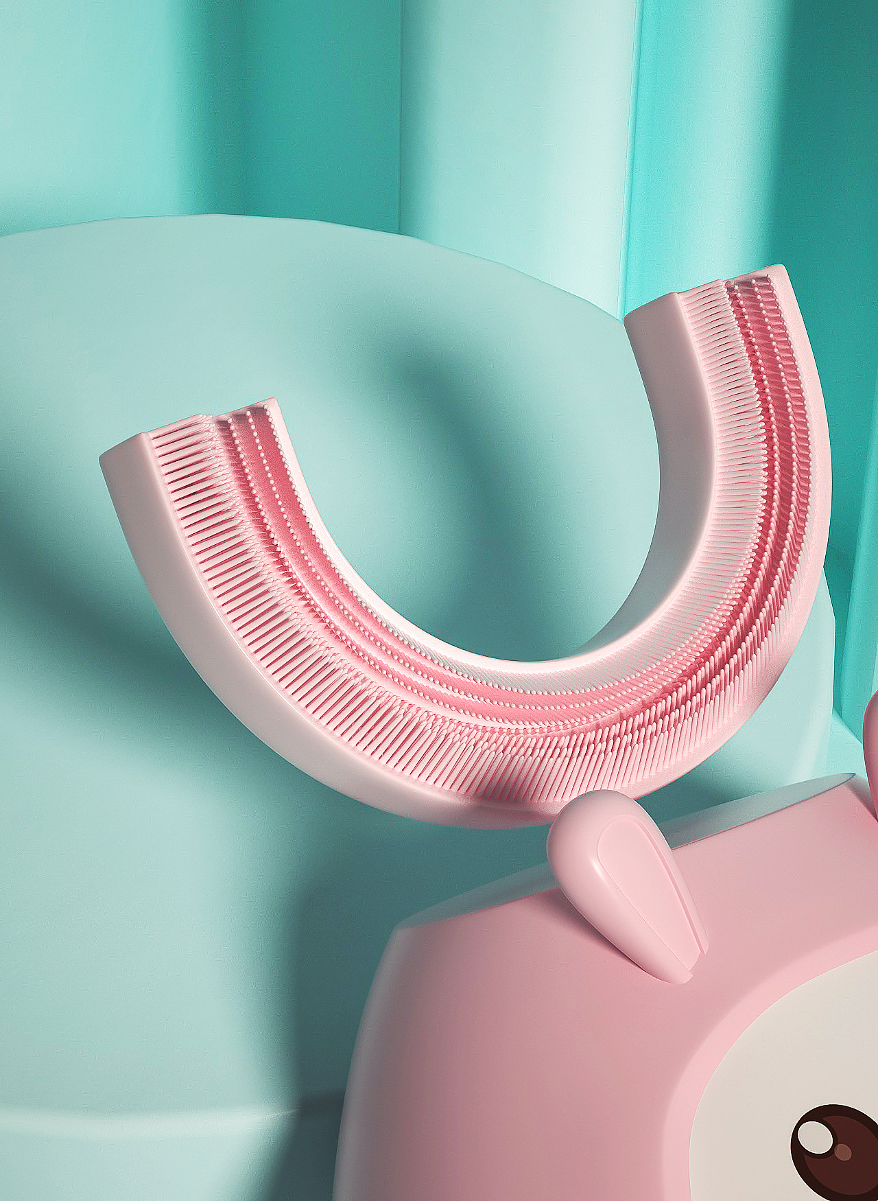 儿童电动牙刷建模渲染练习