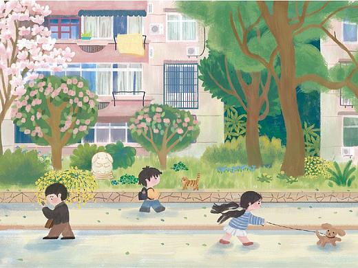 原创绘本《遇见》（个人主页-ZNTA5NjY5MDA=） - 绘本 - 站酷设计师莲大喵原创素材 - 站酷ZCOOL