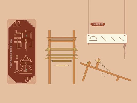 "锦途"湘西土家织锦信息可视化设计