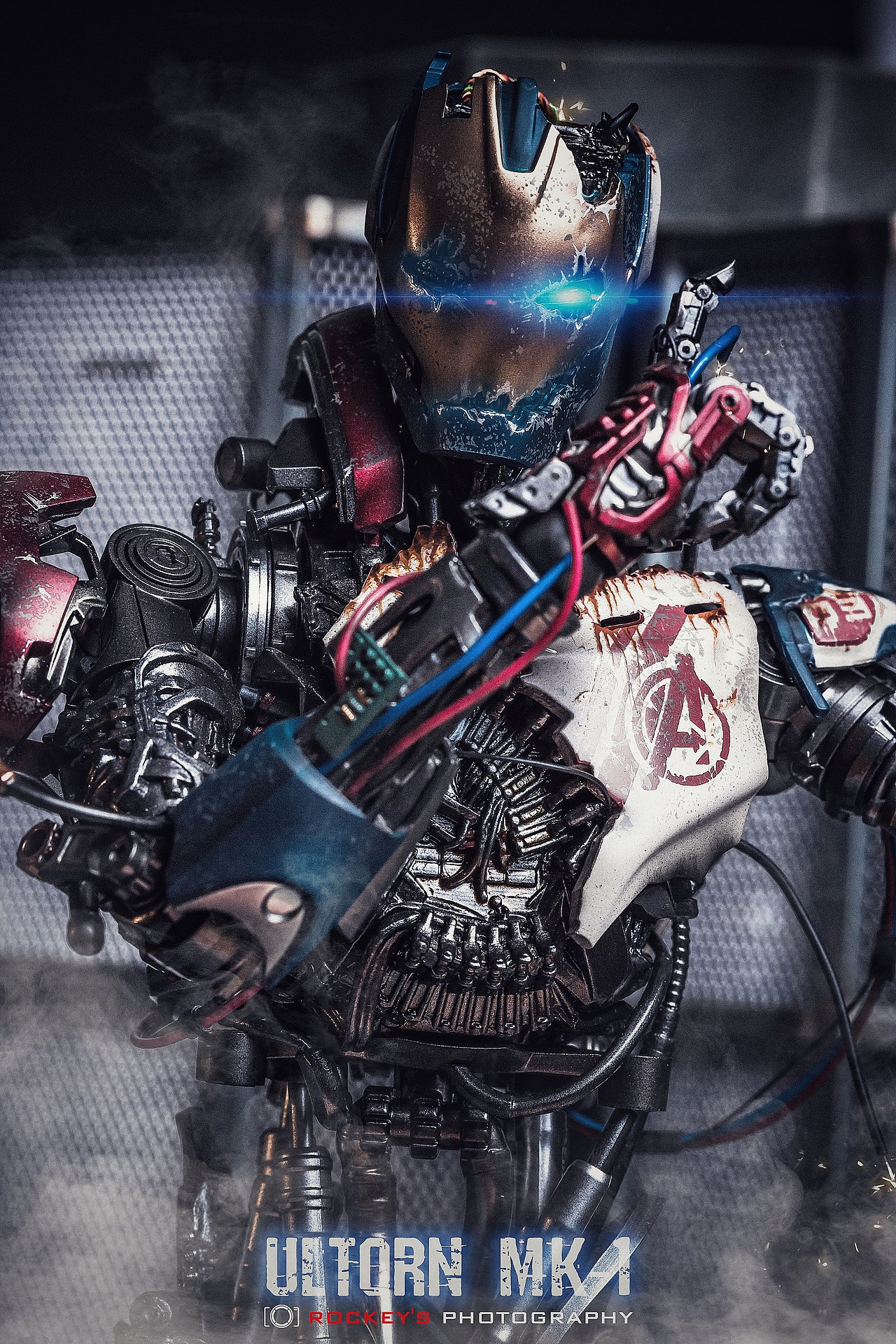 hottoys奥创mk1小拍