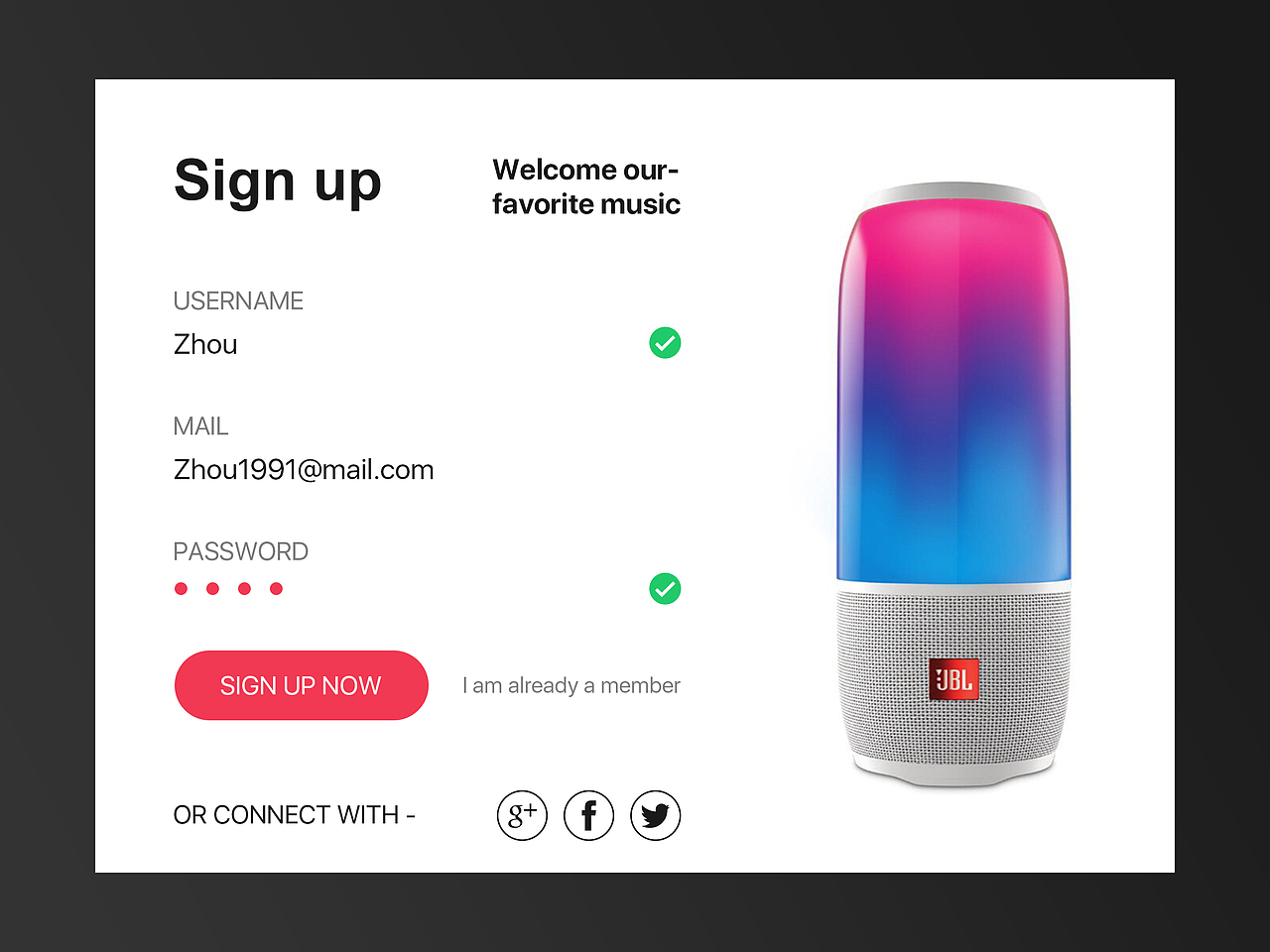 Conceptual APP design