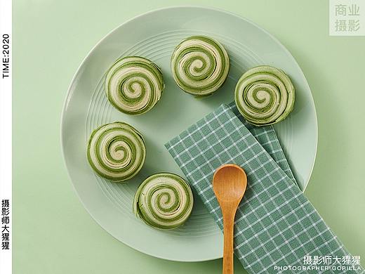 糕点面包拍摄/食品摄影/传统点心/枣心糕蛋黄酥桃花卷