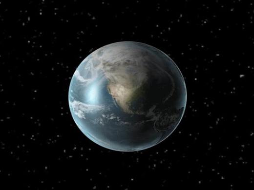 AE后期练习-飞出地球