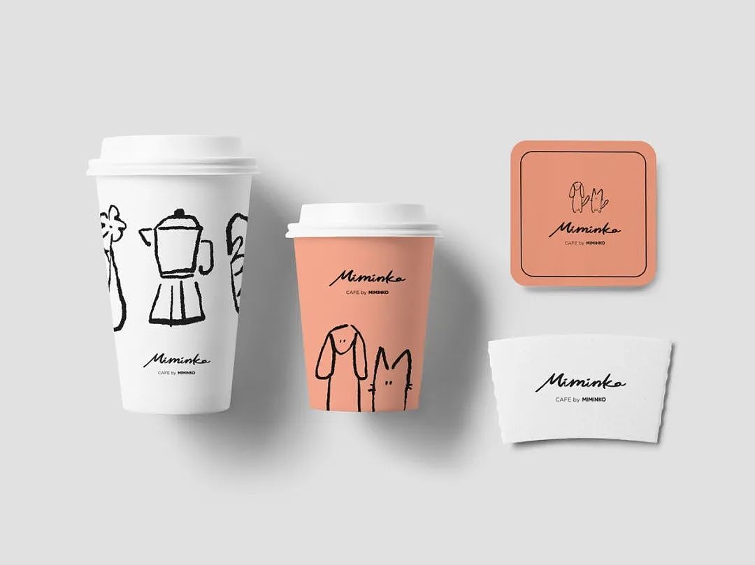 韩国MIMINKO咖啡馆（图ZMjQxNjk0NDMy） - 包装 - 站酷设计师黄葯师原创素材 - 站酷ZCOOL
