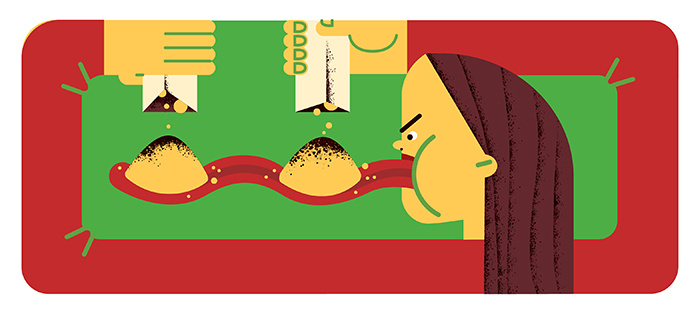 暴食|插画|创作习作|僵僵 - 原创作品 - 站酷 (zcool)