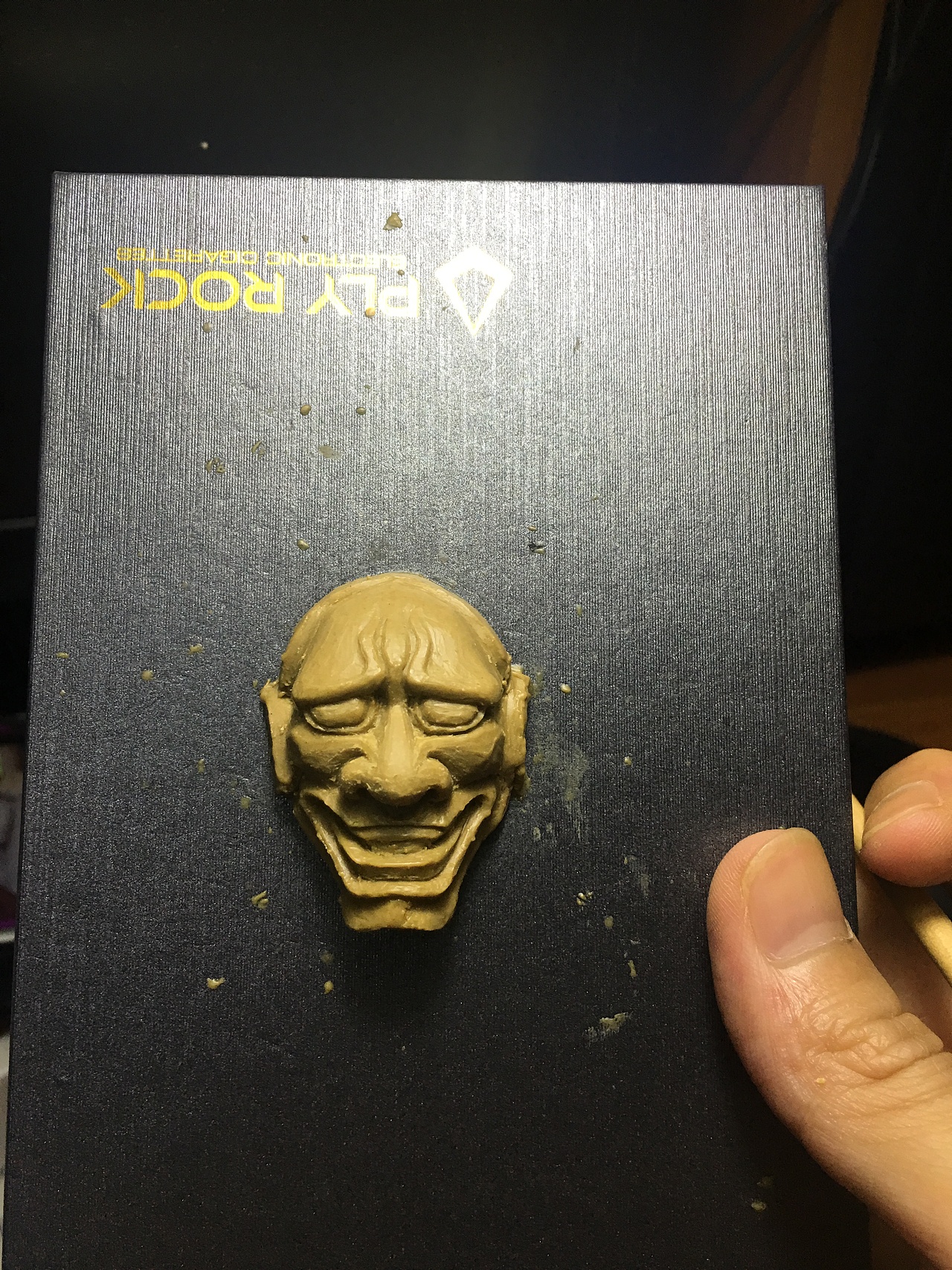 第一次玩油泥雕塑