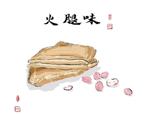 豆干配花生 听说是火腿味