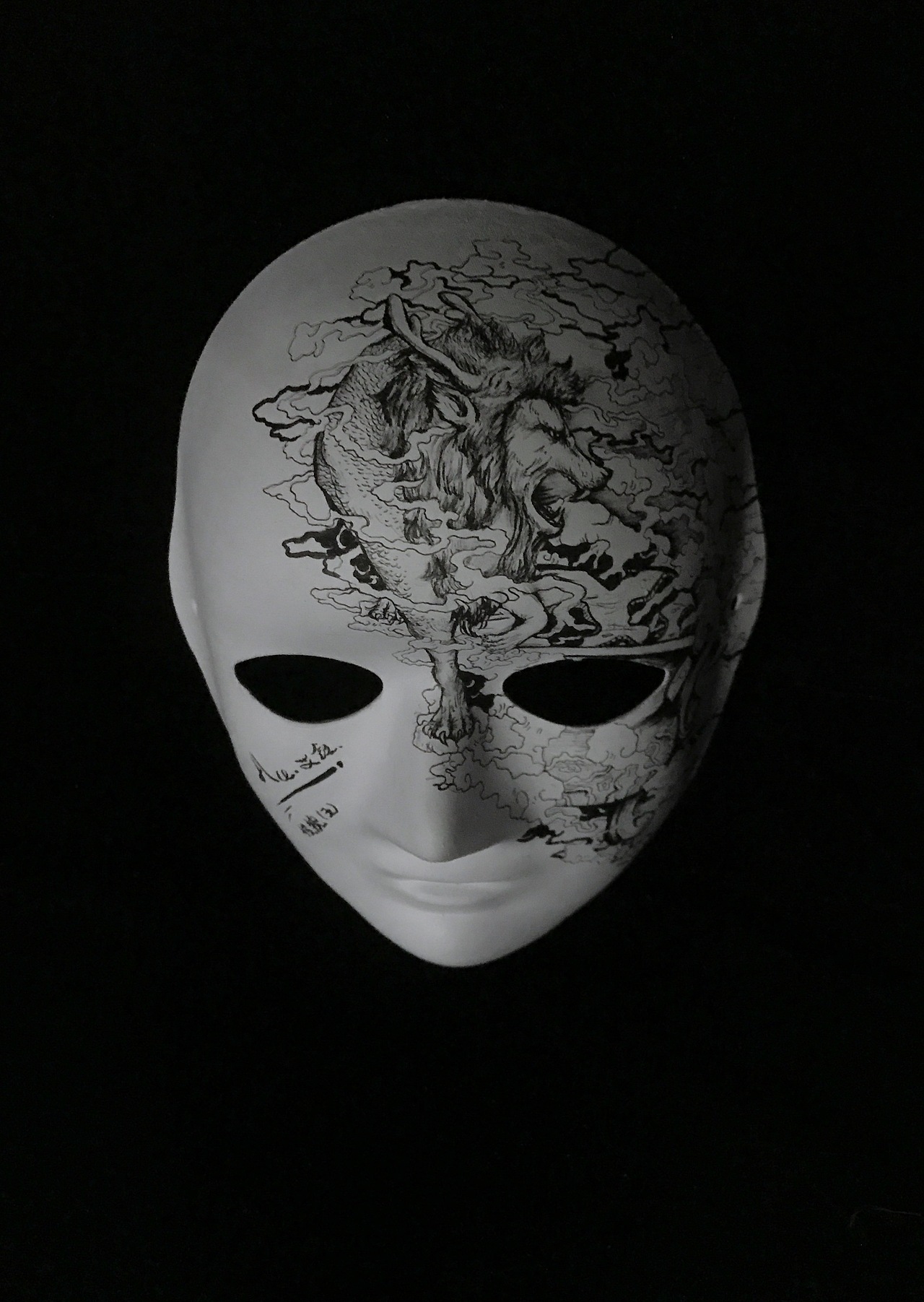 手绘面具