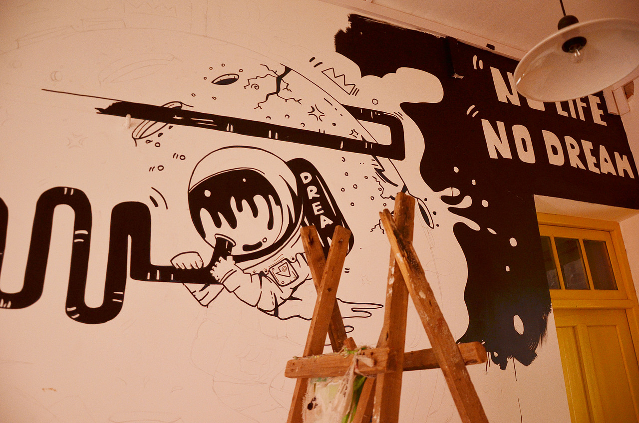 月球上的宇航员