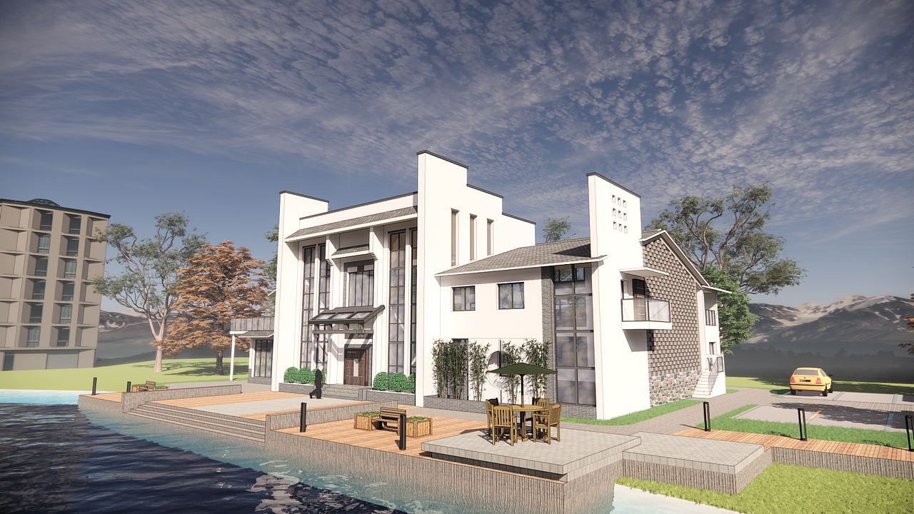 某会所建筑方案设计