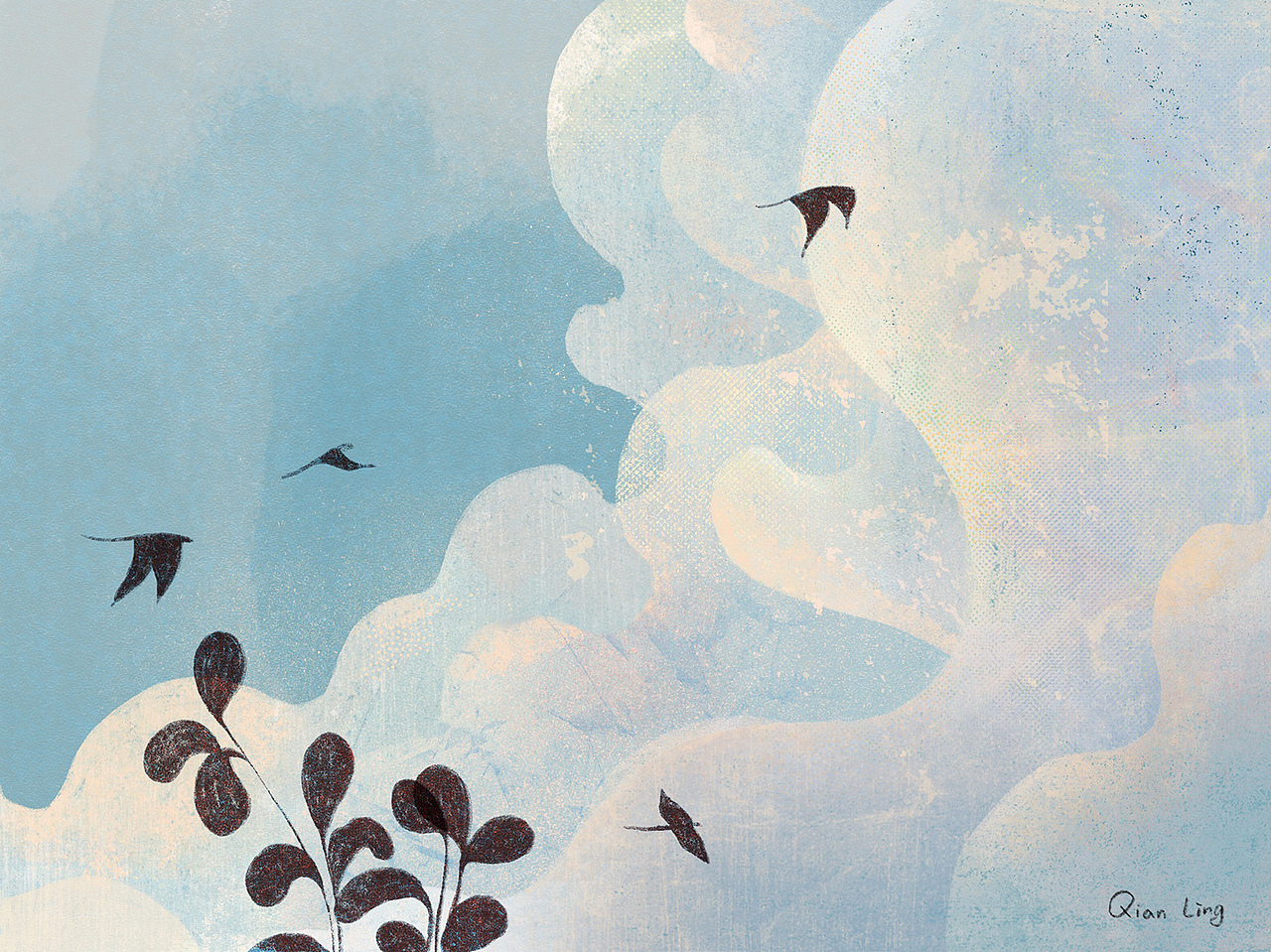 色彩60天挑战赛插画