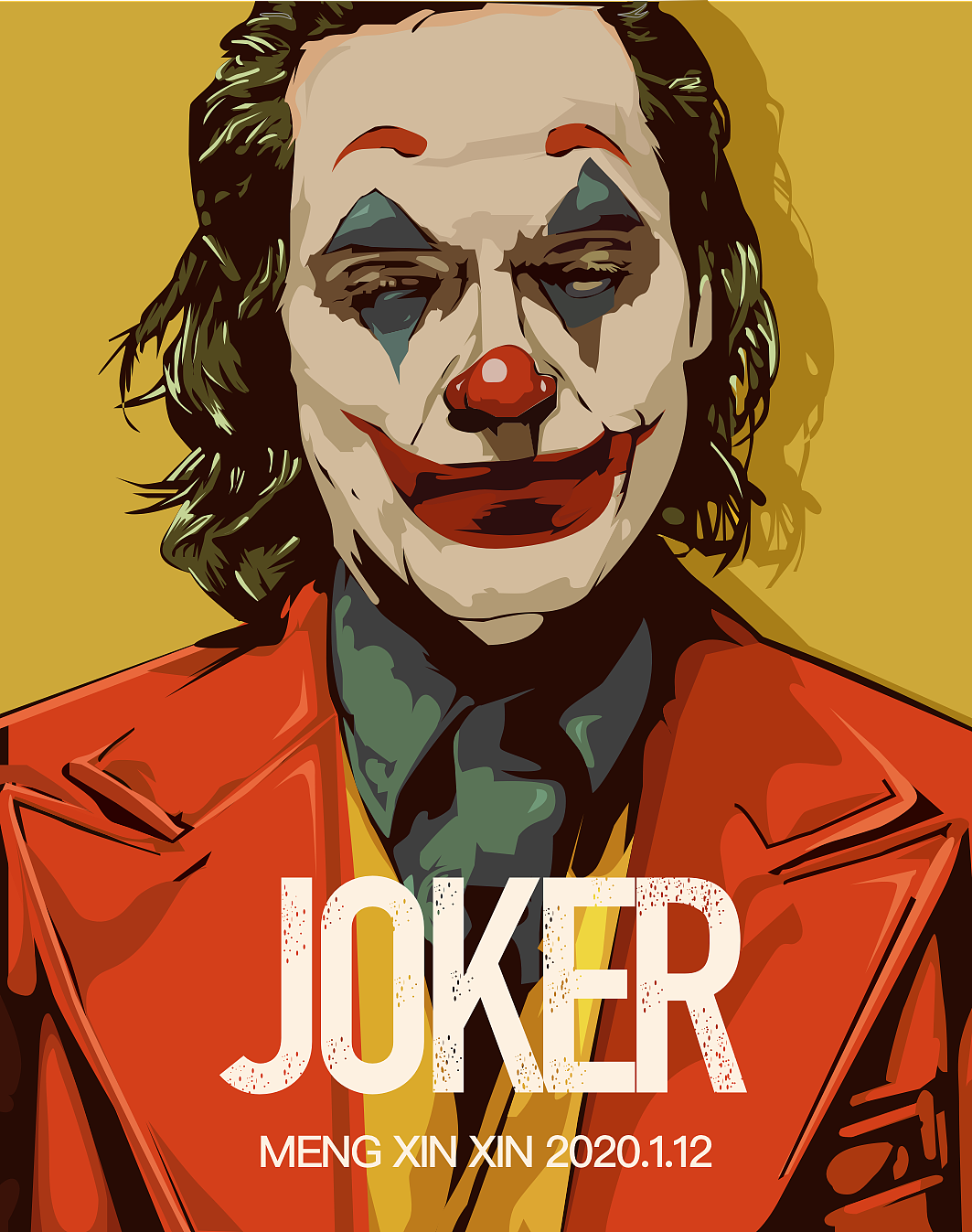 小丑|插画|创作习作|小凉夏_原创作品-站酷zcool