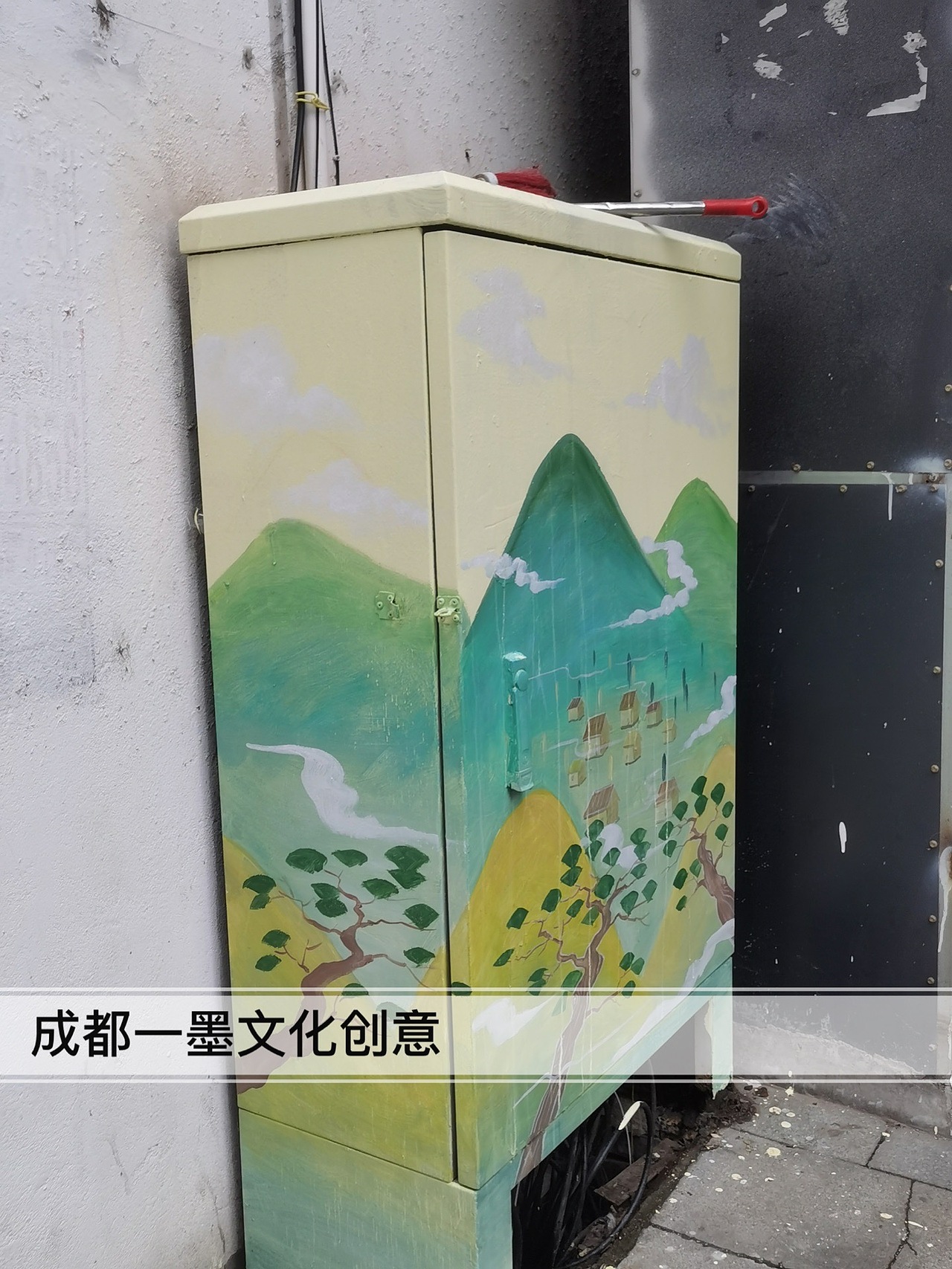 电箱壁画，电箱墙绘
