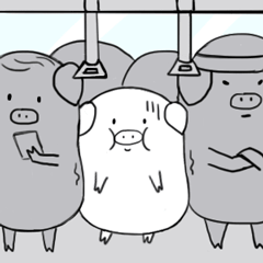 小汤猪表情包-第二波（图ZMjE0MDMyMzgw） - 网络表情 - 站酷设计师狗狗汤原创素材 - 站酷ZCOOL