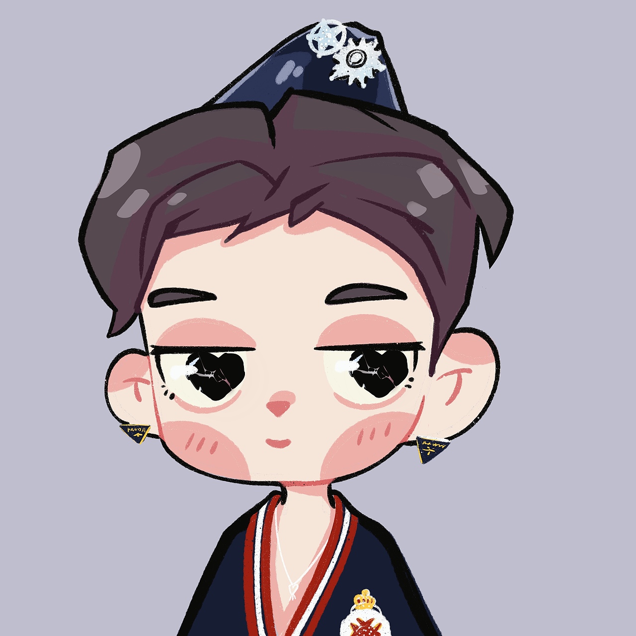 【畫師繁星計(jì)劃】第三期 第一周 可愛(ài)Q版男生頭像（圖ZMzIzNDM2ODcy） - 創(chuàng)作習(xí)作 - 站酷設(shè)計(jì)師JusHAO原創(chuàng)素材 - 站酷ZCOOL