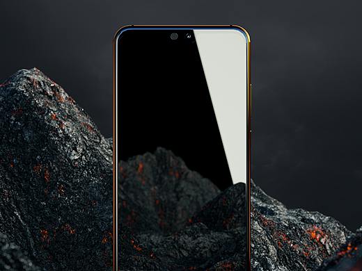 火山岩华为手机