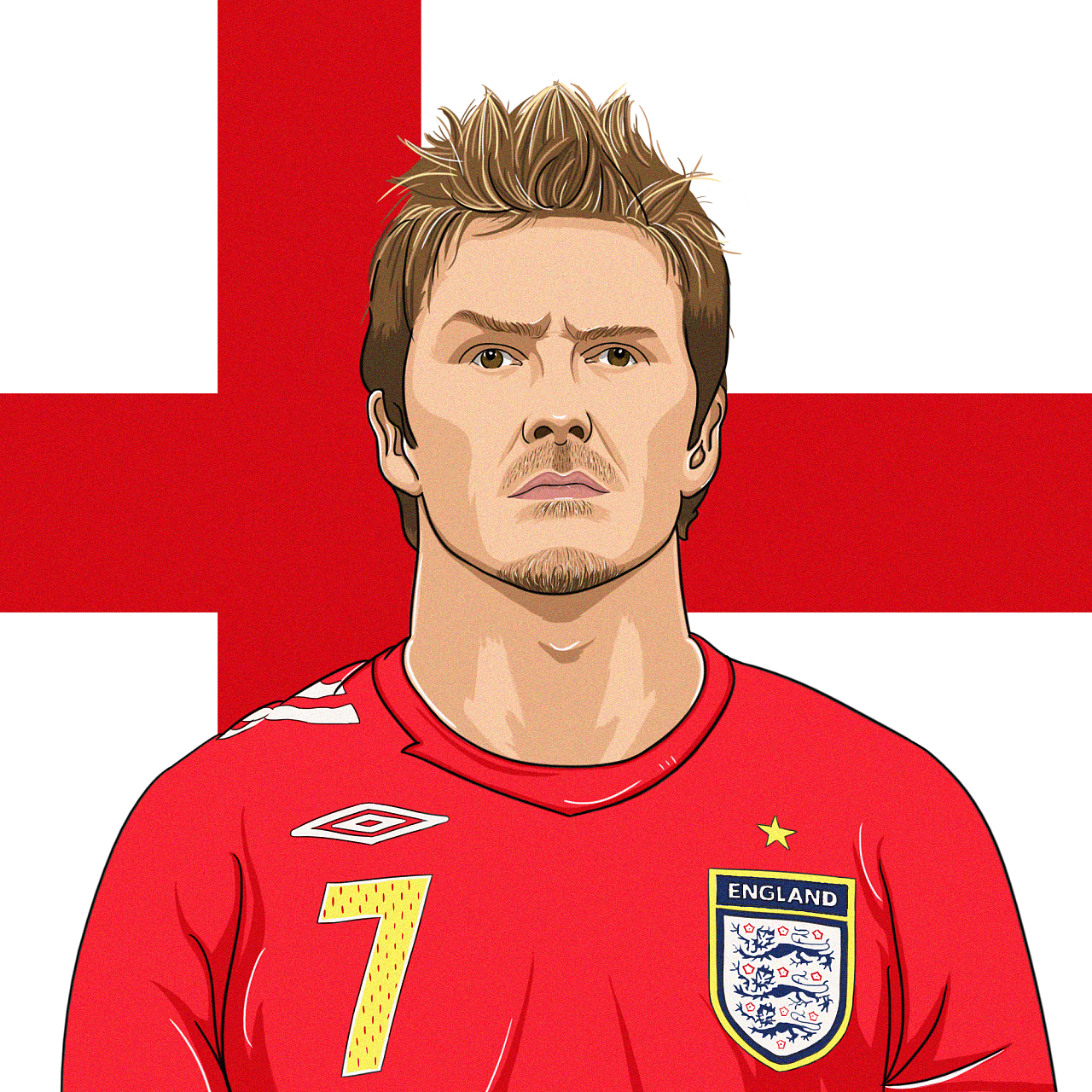 足球明星/插画|插画|创作习作|鱼仔fish - 原创作品 - 站酷 (zcool)