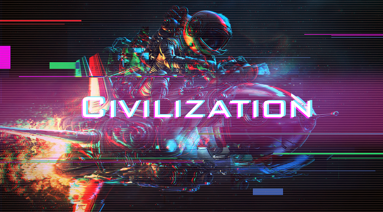 Glitch Civilization（图ZODMwNjYzNjQ=） - 海报 - 站酷设计师worry860原创素材 - 站酷ZCOOL