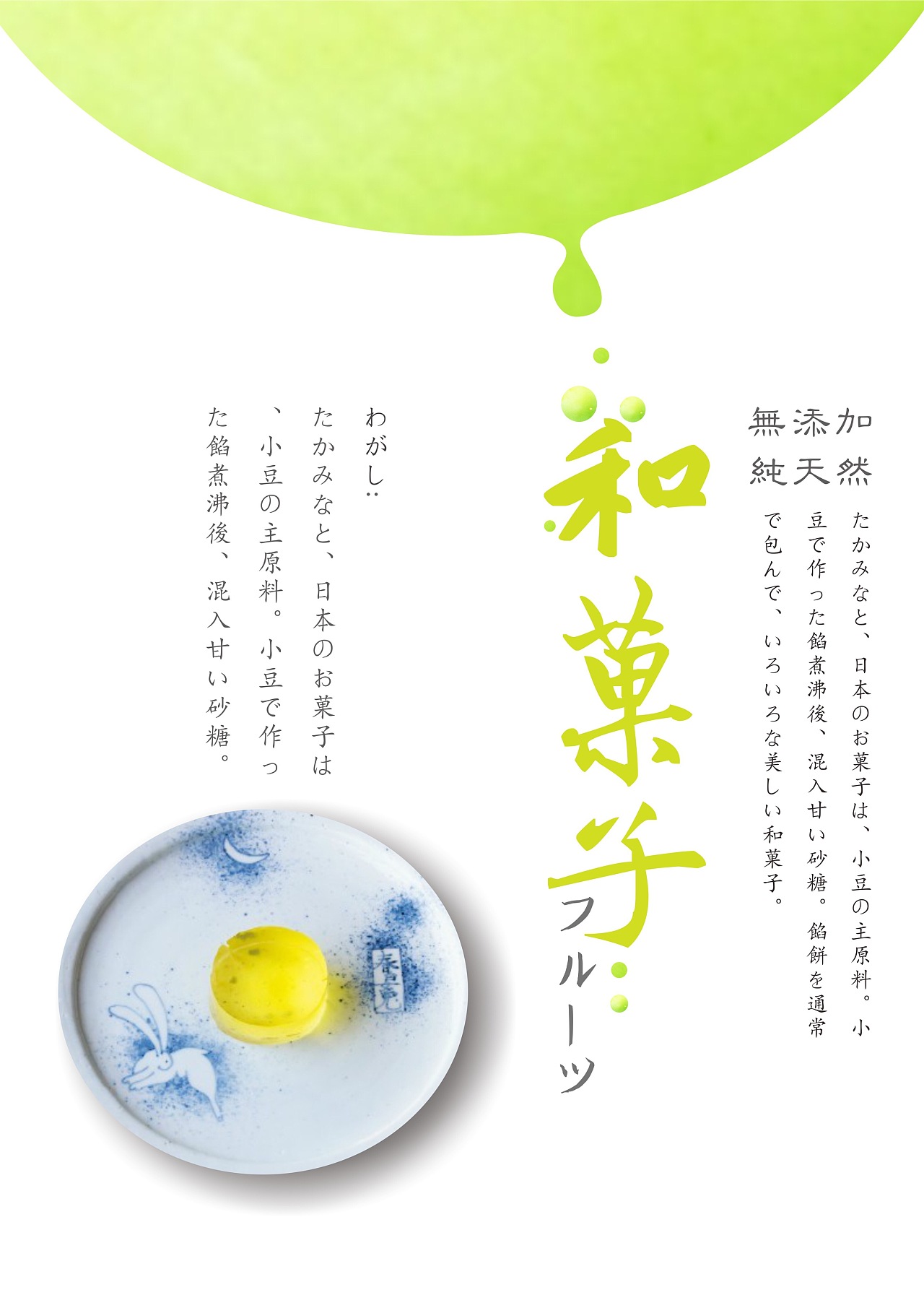 日本和果子宣传海报