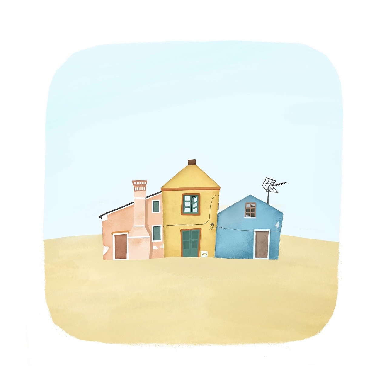 郊野小屋系列插画3%（图ZMjgwNjIxODAw） - 艺术插画 - 站酷设计师猫汤lmt原创素材 - 站酷ZCOOL