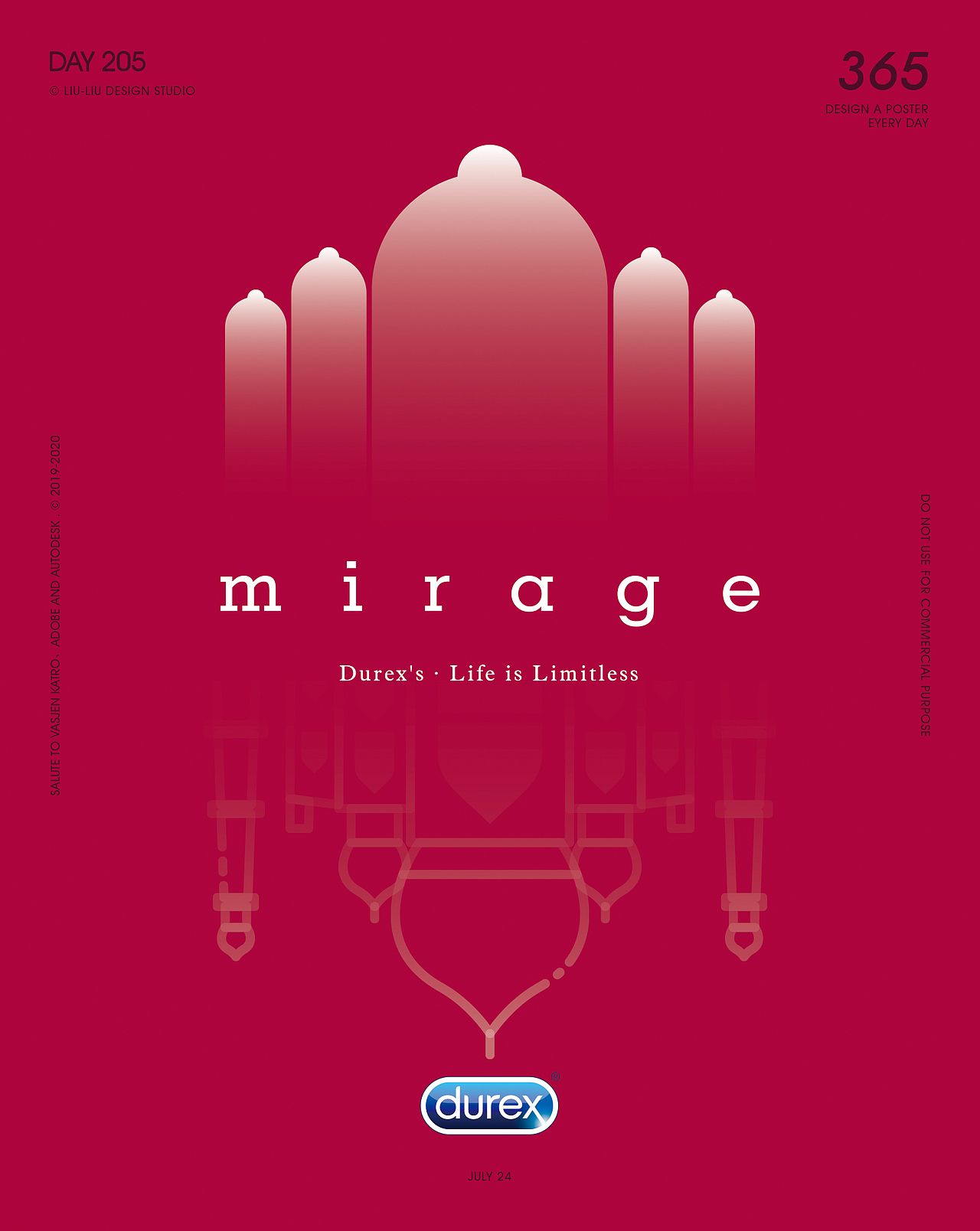 DAY 208 2019.7.27 365原创创意海报