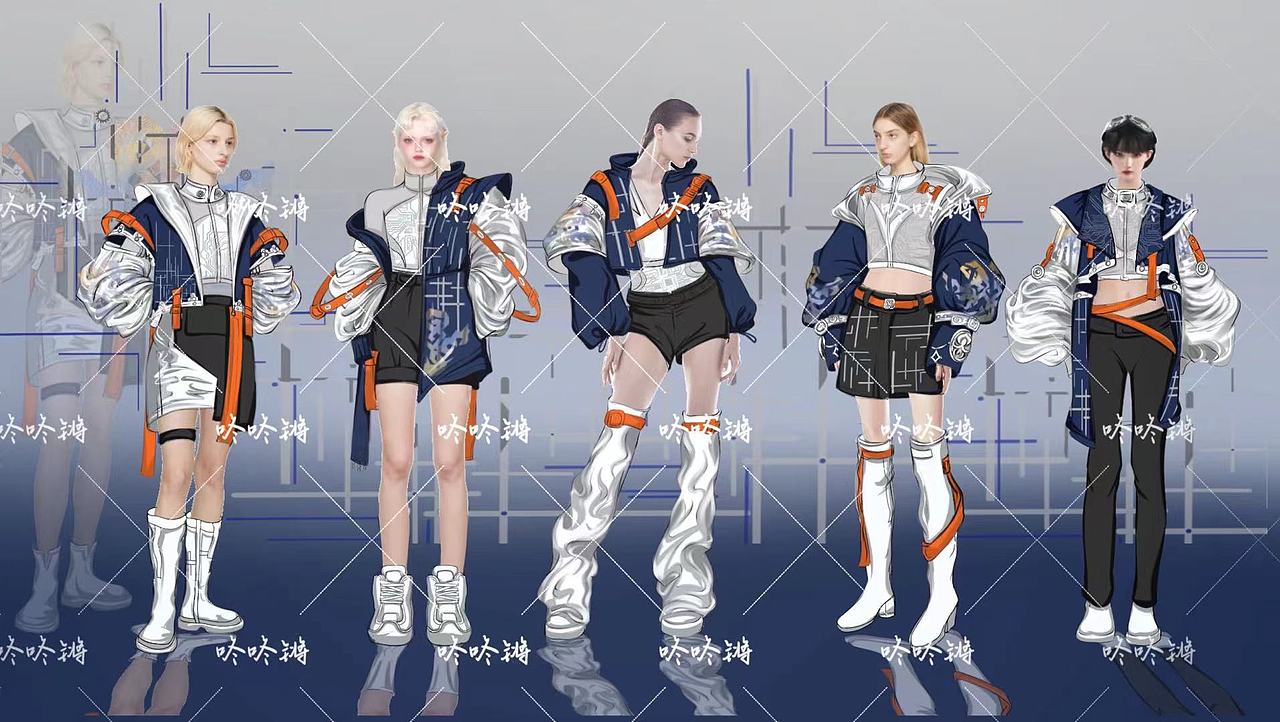 服装毕设（图ZMzgwMzUxNjMy） - 其他平面 - 站酷设计师脑袋要爆炸原创素材 - 站酷ZCOOL