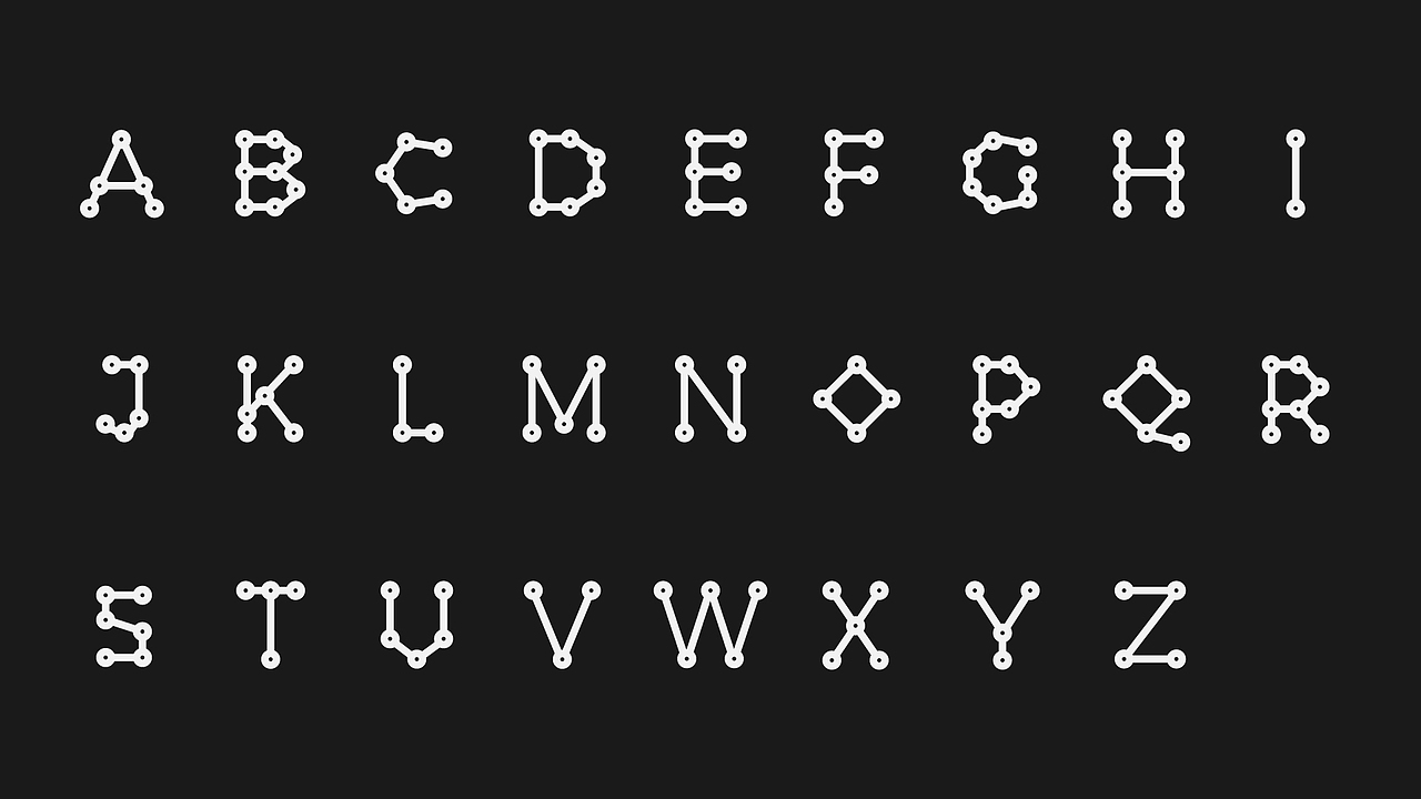 【26个英文字母】符号化设计-字体字形设计（图ZMTIxMTQwNDc2） - 字体/字形 - 站酷设计师___Cjlevi原创素材 - 站酷ZCOOL