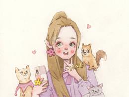 精致猪猪女孩