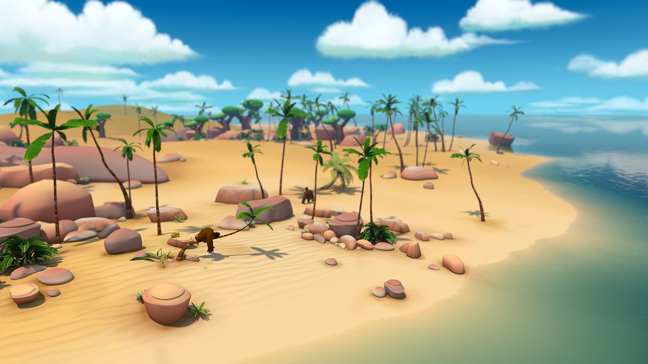 三维动画《重回猴岛》中国美术学院2011动画系毕业作品