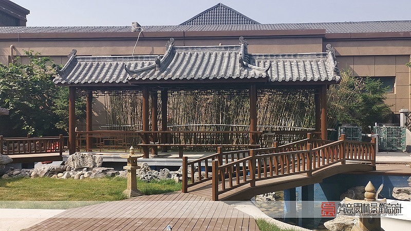 庭院设计,新乡平原新区碧桂园「莫奈花园」庭院实景图