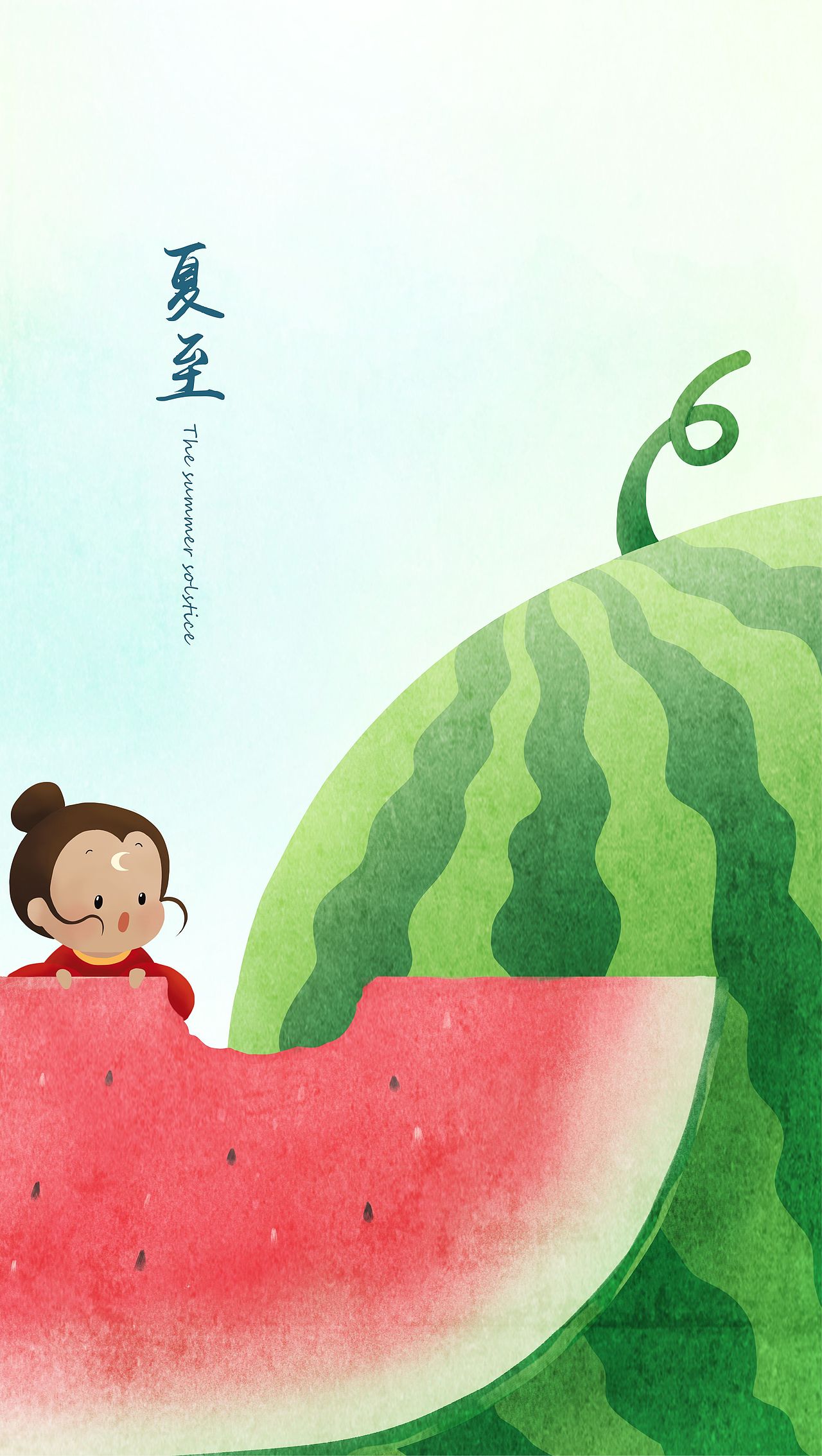 二十四节气之夏（图ZMTQ5MDI2OTYw） - 商业插画 - 站酷设计师饿晕的小女警原创素材 - 站酷ZCOOL