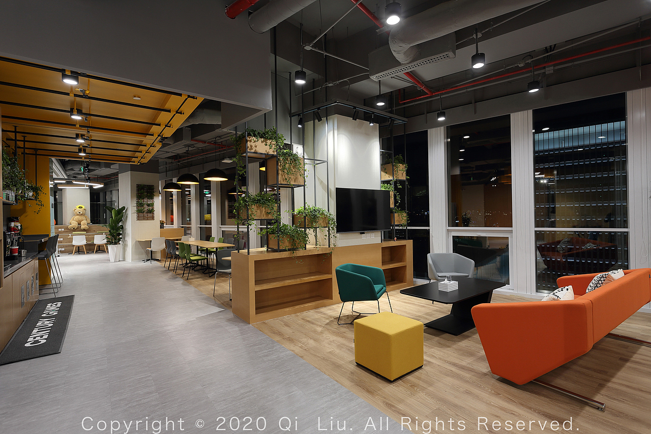 空间摄影|上海点点科技办公室拍摄