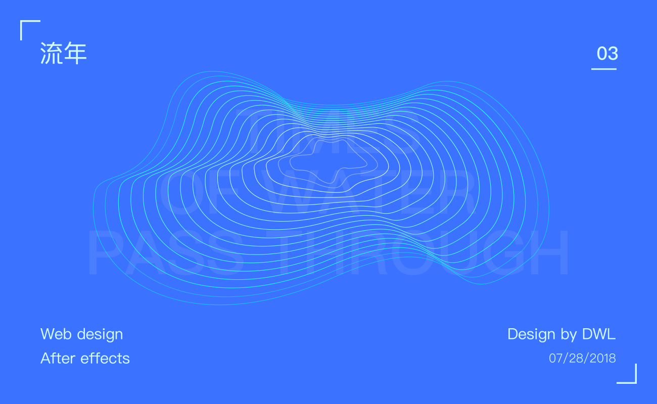 线性人物叠影动画