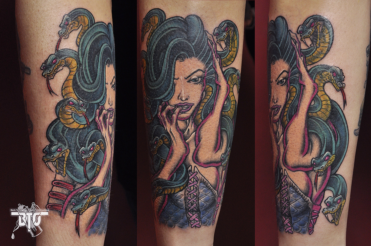 BTO tattoo 原 刺青 2017部分彩色文身作品（图ZMTAyNjcyODMy） - 其他 - 站酷设计师呼延良澔ansr原创素材 - 站酷ZCOOL